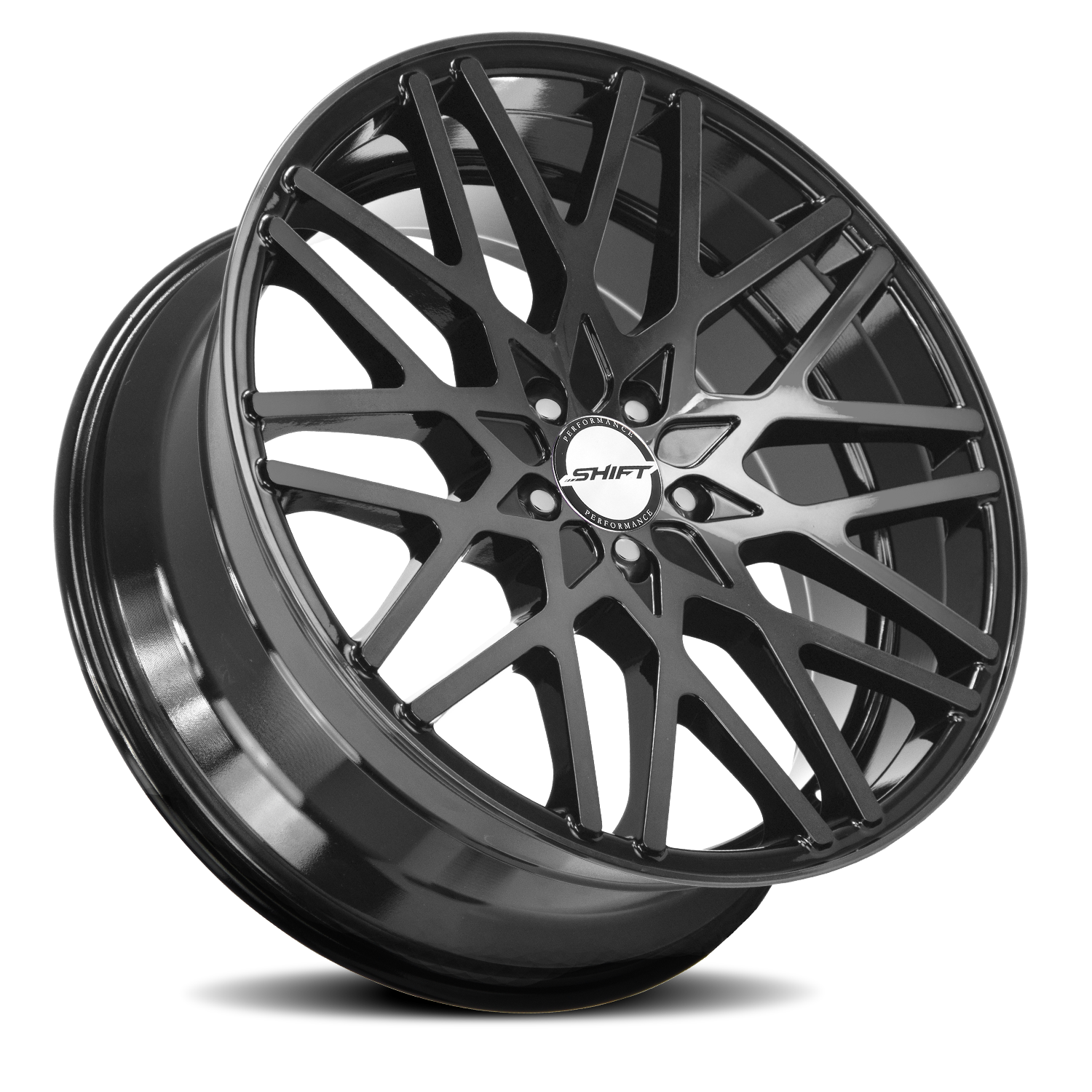 SHIFT H32 FORMULA 20X8.5 35MM 5X114.3 ALL GLOSS BLACK | H32051435GB