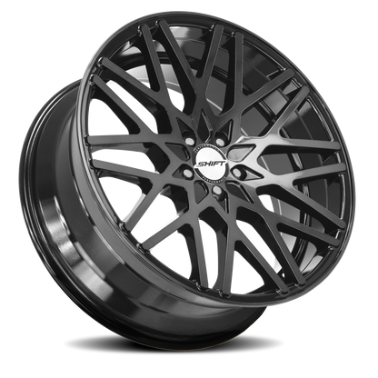 SHIFT H32 FORMULA 20X8.5 35MM 5X114.3 ALL GLOSS BLACK | H32051435GB