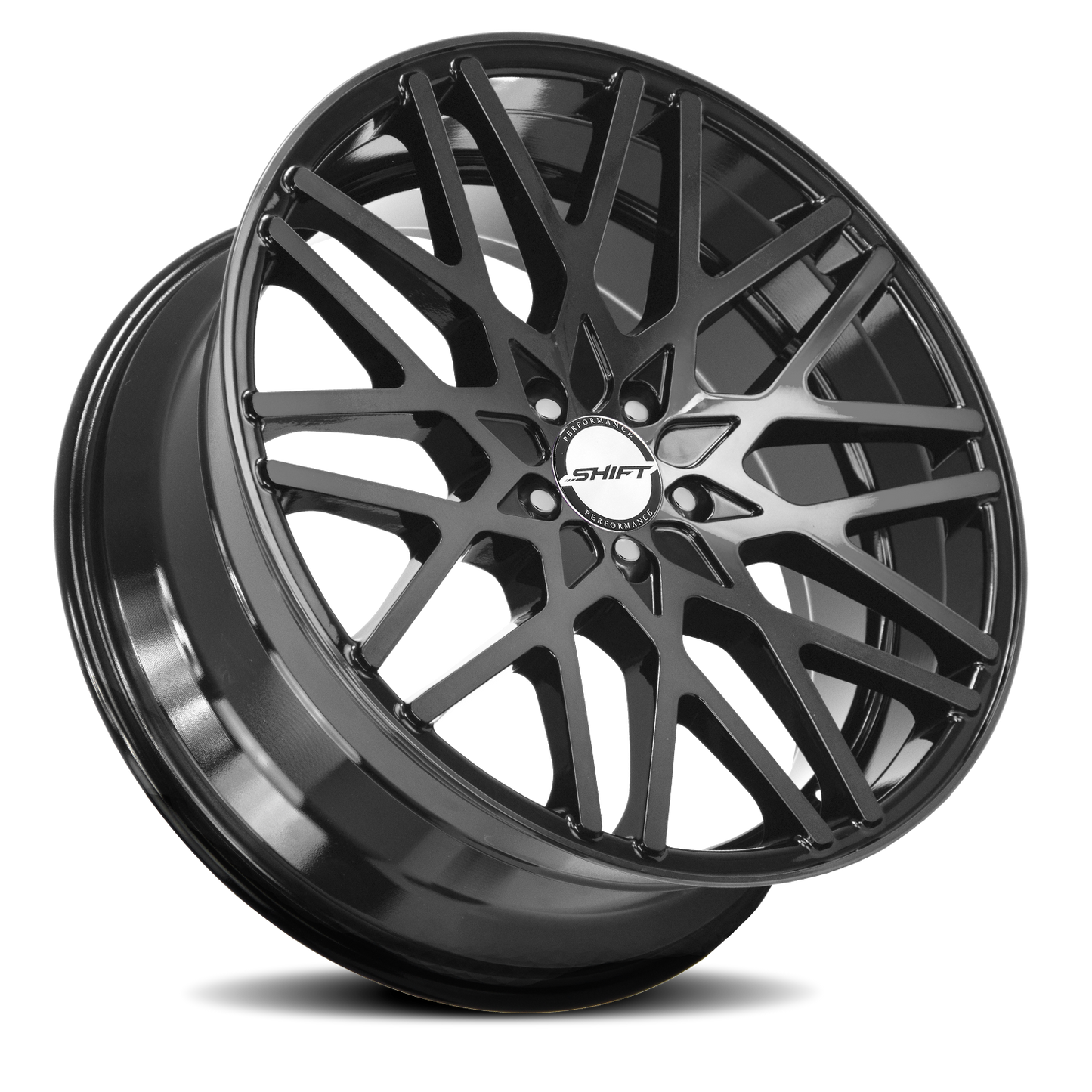 SHIFT H32 FORMULA 20X8.5 15MM 5X115 ALL GLOSS BLACK | H32051515GB