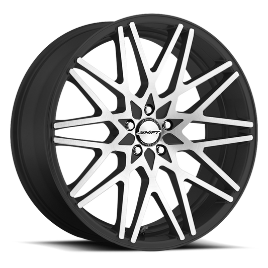 SHIFT H32 FORMULA 20X8.5 35MM 5X114.3 GLOSS BLACK MACHINED | H32051435GBM