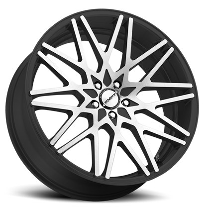 SHIFT H32 FORMULA 18X8 35MM 5X100/5X114.3 GLOSS BLACK MACHINED | H32850035GBM