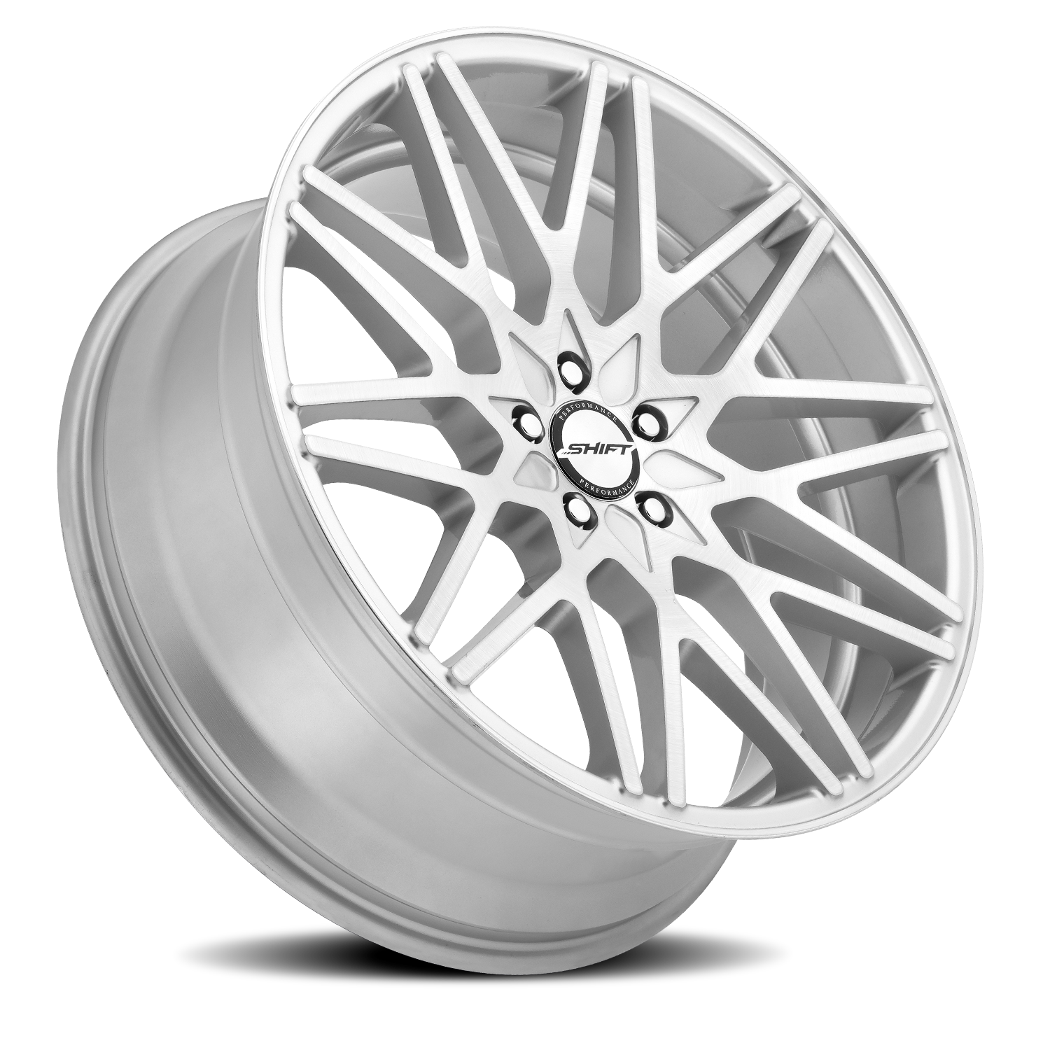 SHIFT H32 FORMULA 18X8 35MM 5X100/5X114.3 SILVER MACHINED | H32850035SM