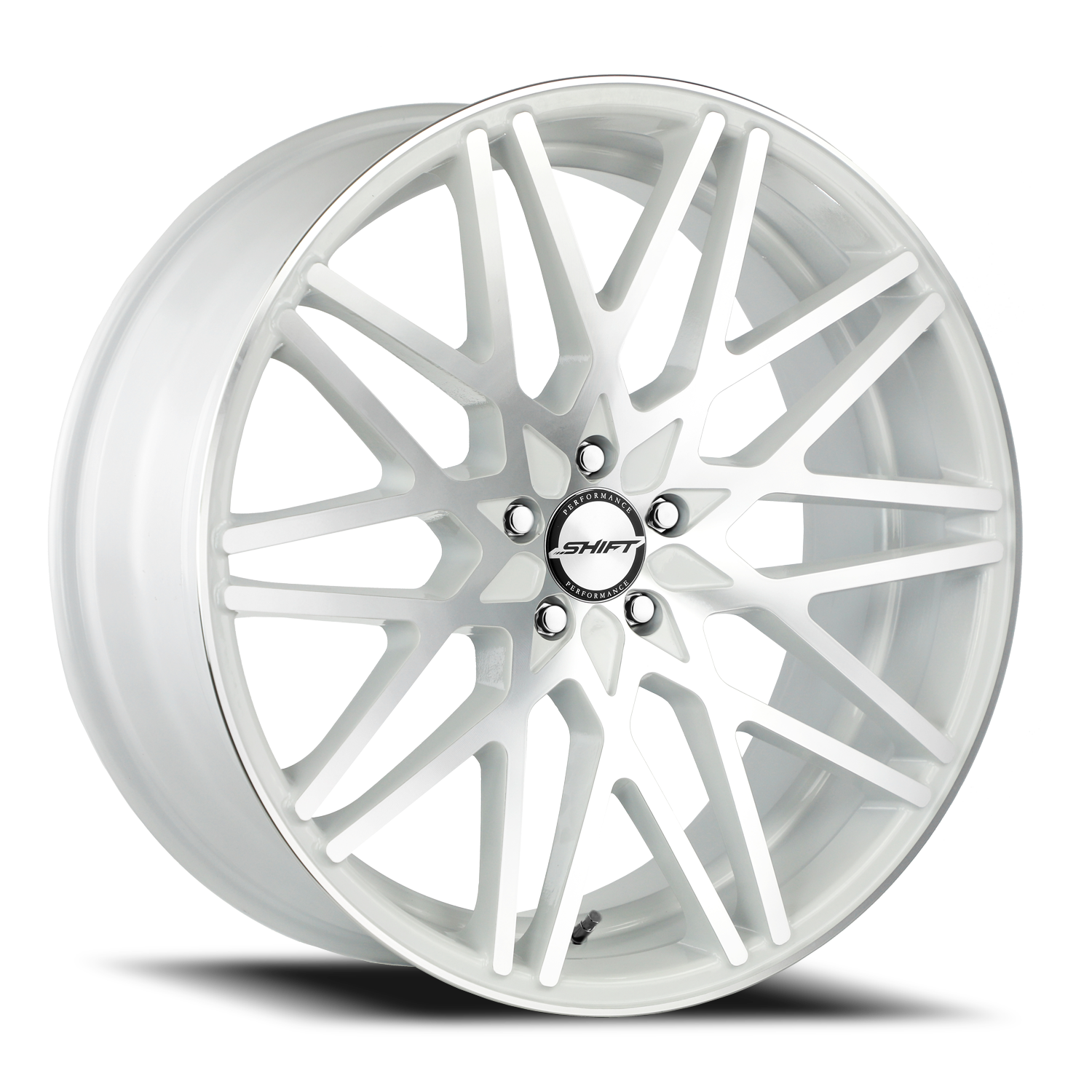 SHIFT H32 FORMULA 20X8.5 35MM 5X114.3 WHITE MACHINED | H32051435WM