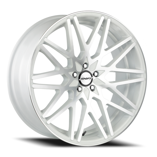SHIFT H32 FORMULA 22X9 38MM 5X114.3 WHITE MACHINED | H32251438WM
