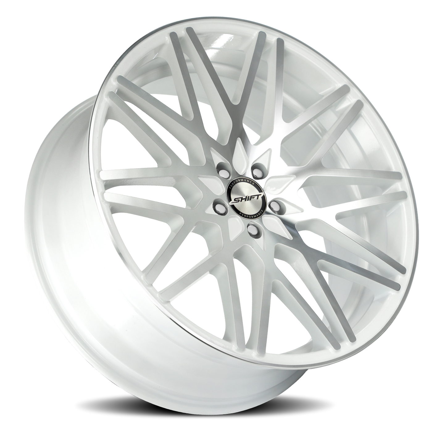 SHIFT H32 FORMULA 20X8.5 35MM 5X114.3 WHITE MACHINED | H32051435WM