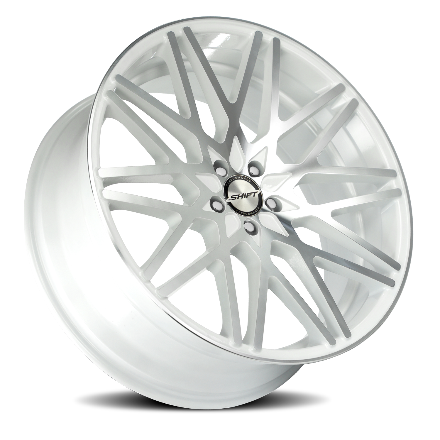 SHIFT H32 FORMULA 20X8.5 35MM 5X114.3 WHITE MACHINED | H32051435WM