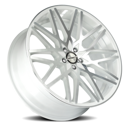 SHIFT H32 FORMULA 20X8.5 35MM 5X114.3 WHITE MACHINED | H32051435WM
