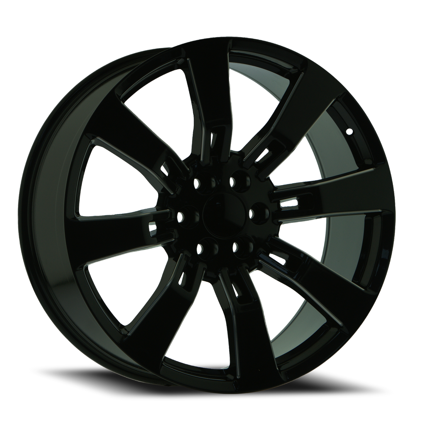 O.E. REVOLUTION G-02 24X10 31 6X139.7 GLOSS BLACK & MILLED