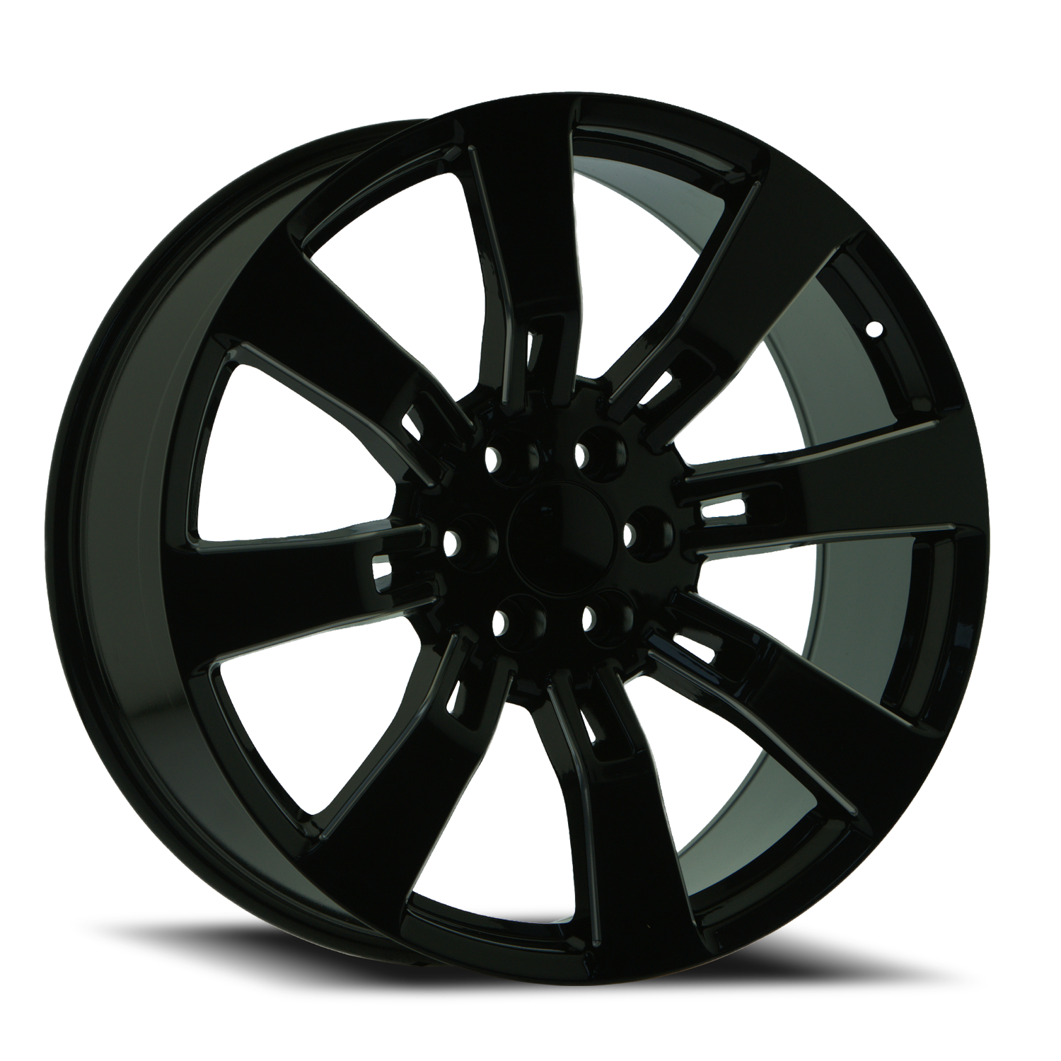 O.E. REVOLUTION G-02 24X10 31 6X139.7 GLOSS BLACK & MILLED