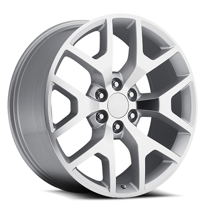 O.E. REVOLUTION G-04 30X10 31 6X139.7 SILVER & MACHINED