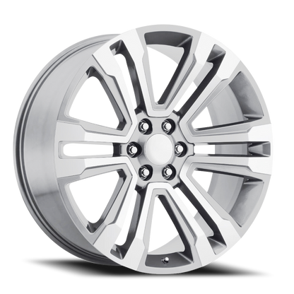 O.E. REVOLUTION G-10 22X9 31 6X139.7 SILVER & MACHINED