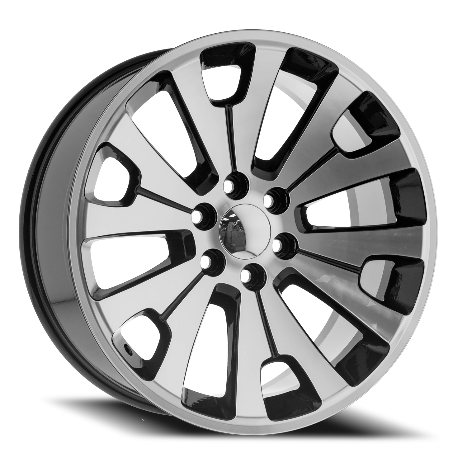 O.E. REVOLUTION G-12 22X9 31 6X139.7 SILVER & MACHINED