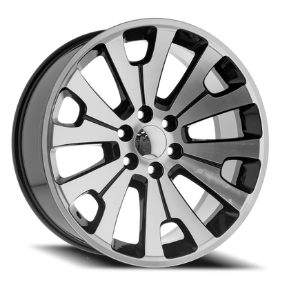 O.E. REVOLUTION G-12 22X9 31 6X139.7 SILVER & MACHINED