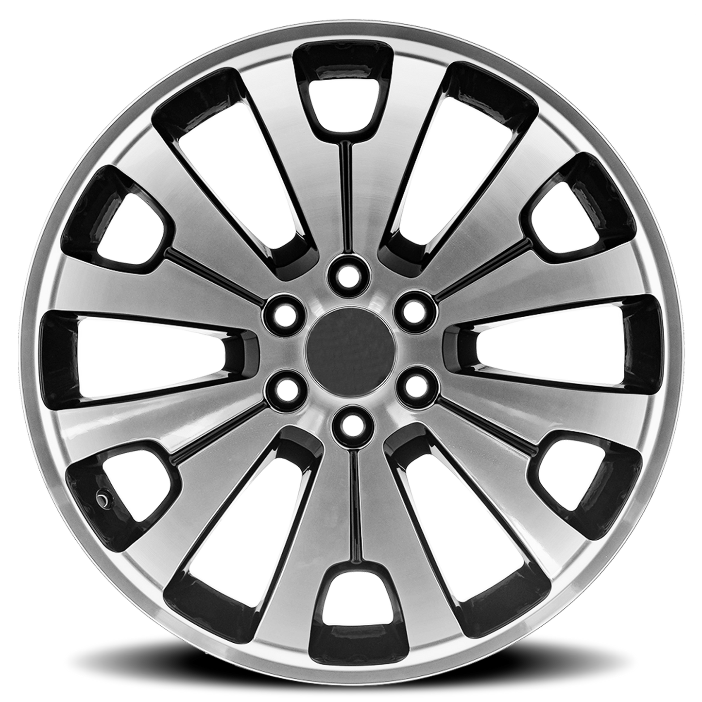 O.E. REVOLUTION G-12 22X9 31 6X139.7 SILVER & MACHINED