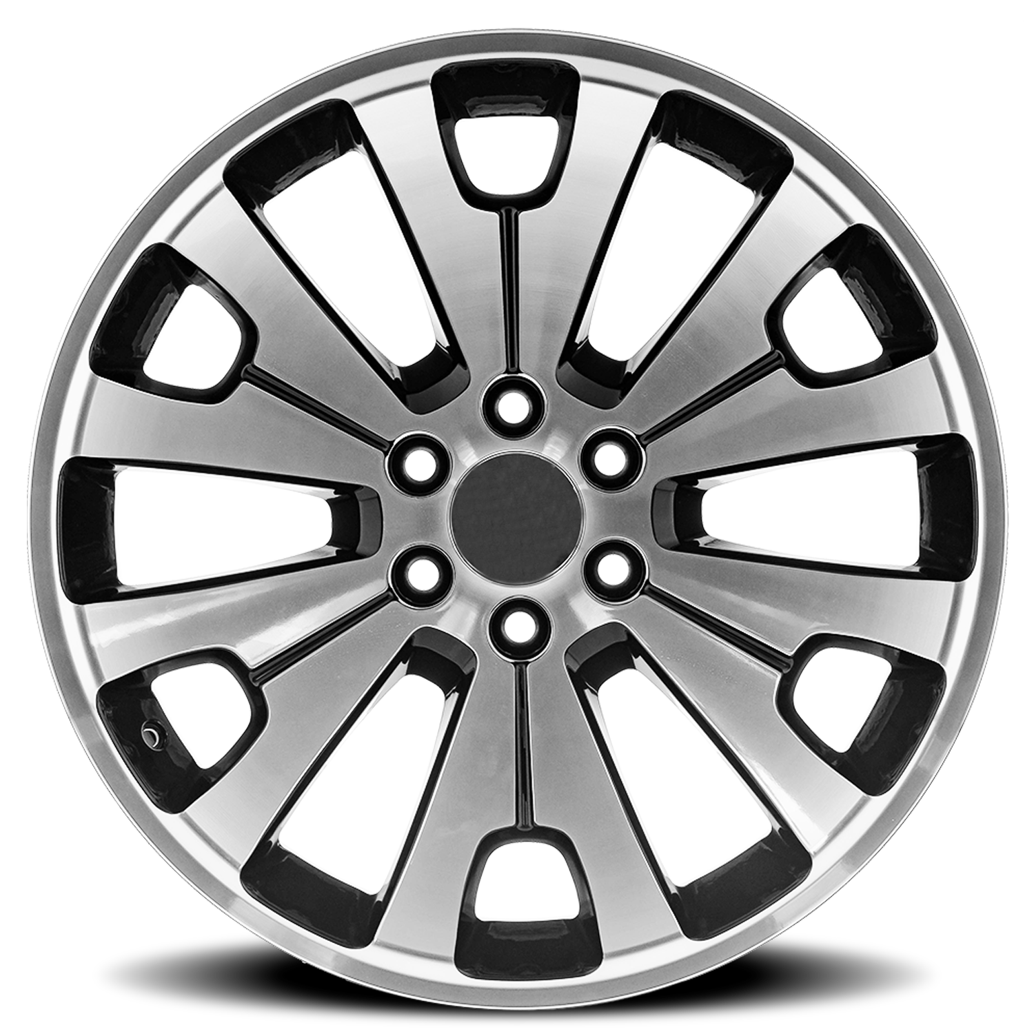O.E. REVOLUTION G-12 22X9 31 6X139.7 SILVER & MACHINED