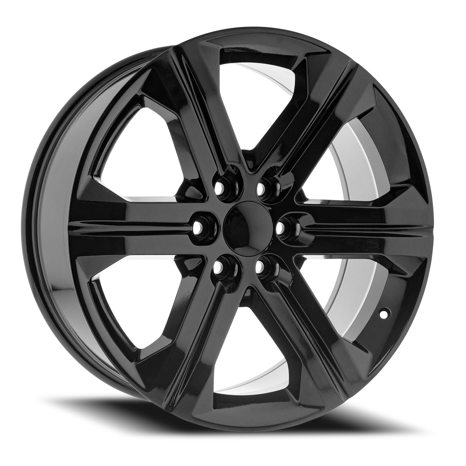 O.E. REVOLUTION G-13 24X10 31 6X139.7 GLOSS BLACK & MACHINED