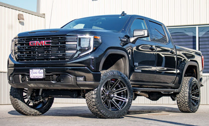 4PLAY 4P08 WHEELS | 20X10 -18MM | 6X135,6X139.7 (6X5.5) | BRUSHED BLACK