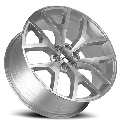 Strada Wheel Replicas GMC Sierra R150 22x9 31 6x139.7 Silver Machined