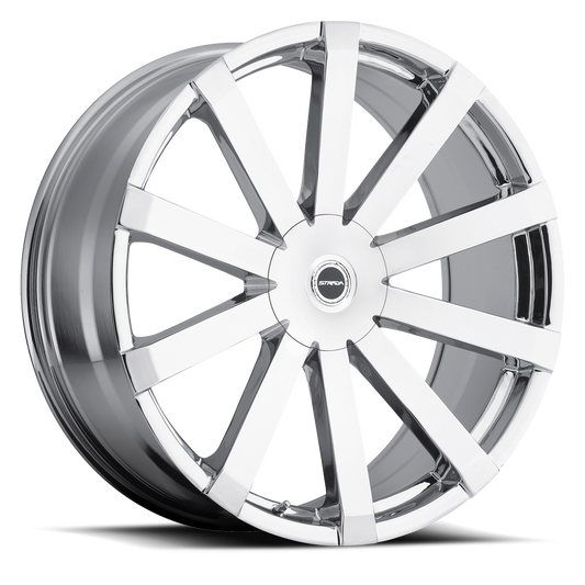 STRADA S50 GABBIA 24X10 15MM 5X115/5X120 CHROME | S50450115