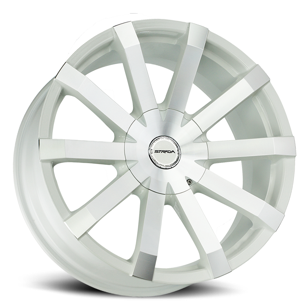 STRADA S50 GABBIA 20X8.5 35MM 5X114.3/5X120 WHITE MACHINED | S50050135WM