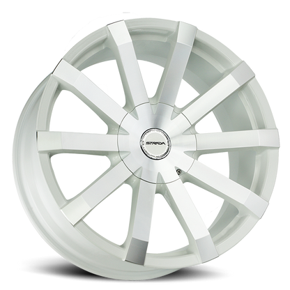 STRADA S50 GABBIA 20X8.5 35MM 5X114.3/5X120 WHITE MACHINED | S50050135WM