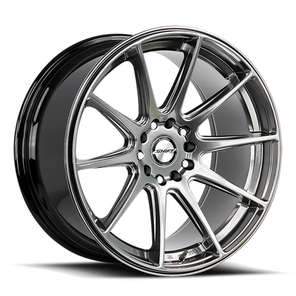 SHIFT H34 GEAR 18X9 30MM 5X114.3/5X120 PLATINUM SILVER | H34850130PS