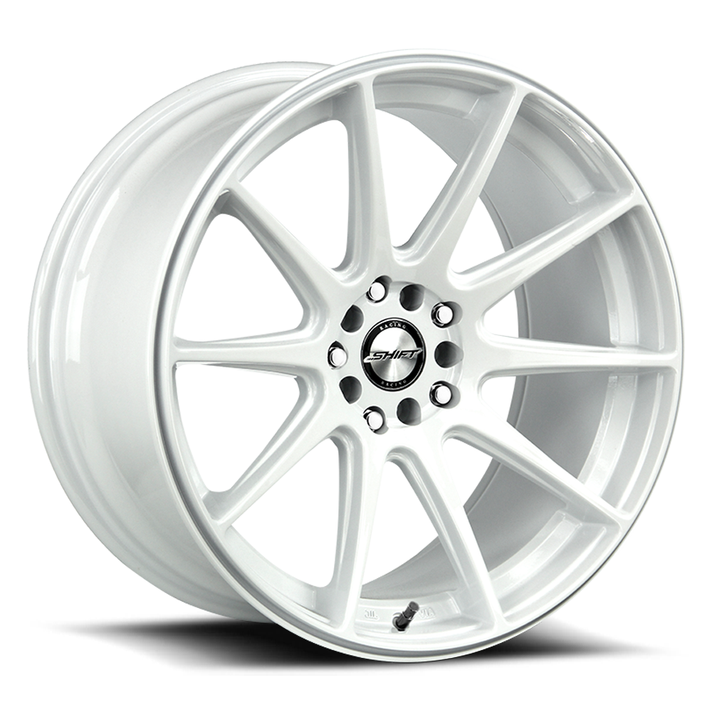 SHIFT H34 GEAR 18X9 30MM 5X100/5X114.3 WHITE | H34850030W
