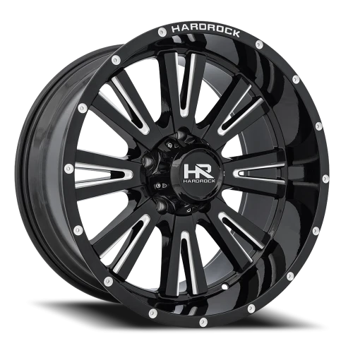 Hardrock Offroad Spine Xposed H503 - 20x12 -44mm 5x150 Gloss Wheel | H503-201250144BM