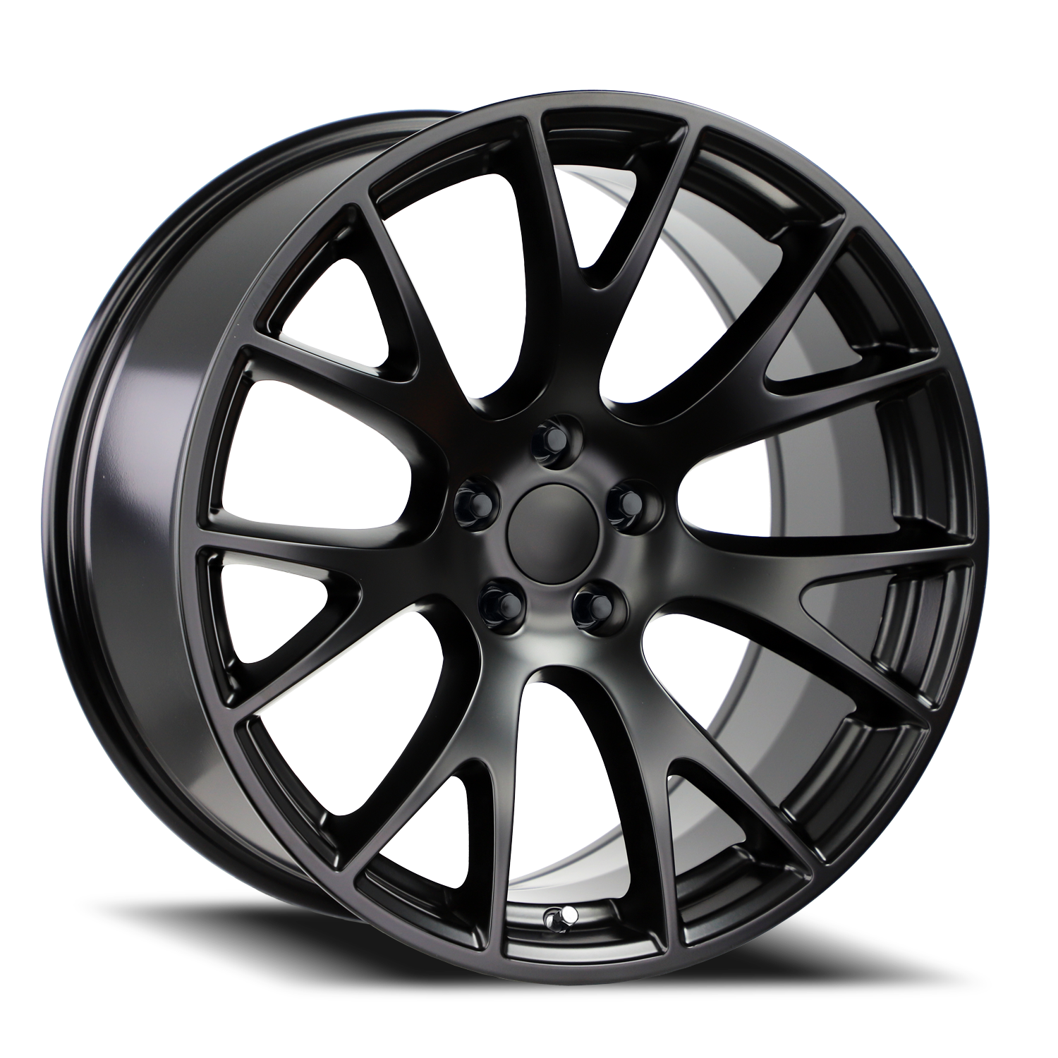 Strada Wheel Replicas Hellcat R161 22x9 18 5x115 Stealth Black