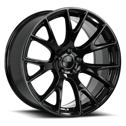 Strada Wheel Replicas Hellcat R161 22x9 18 5x115 Gloss Black