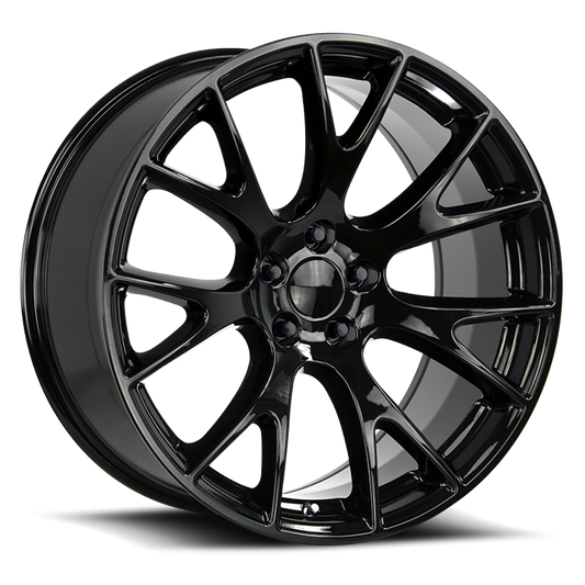 Strada Wheel Replicas Hellcat R161 22x9 18 5x115 Gloss Black
