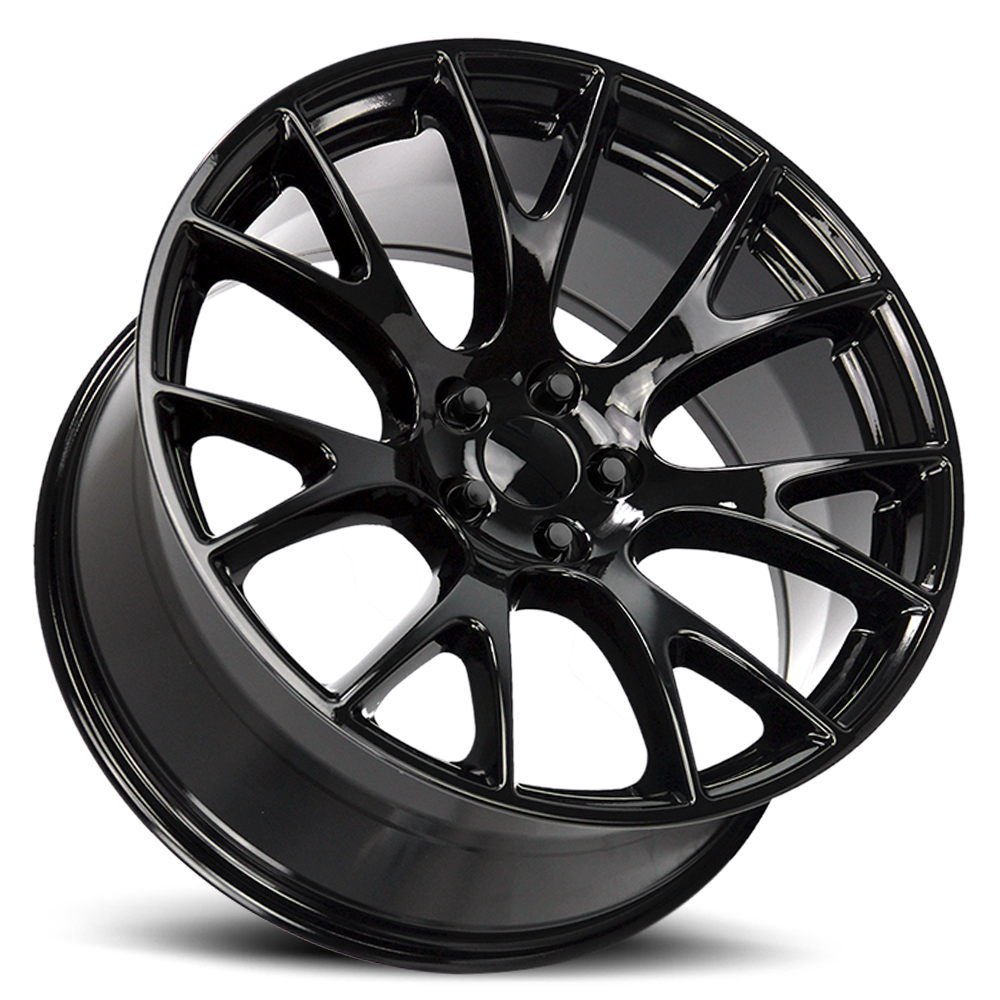 Strada Wheel Replicas Hellcat R161 22x9 18 5x115 Gloss Black
