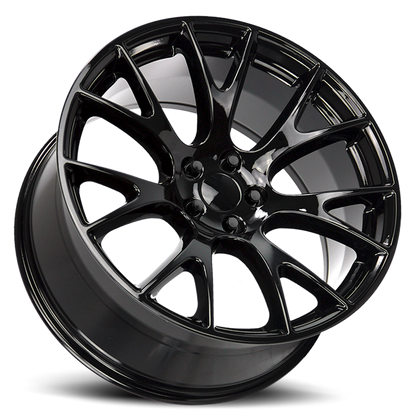Strada Wheel Replicas Hellcat R161 22x9 18 5x115 Gloss Black