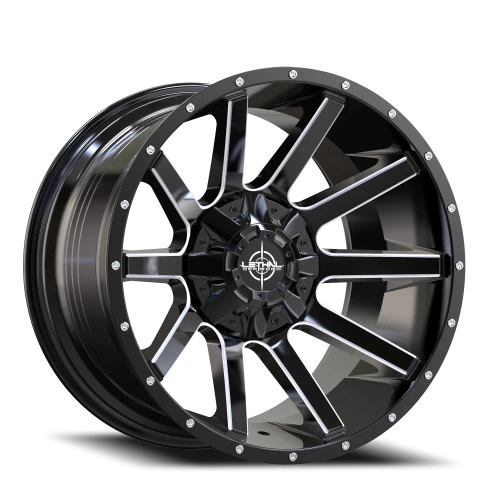 Lethal Offroad LT05 Hitman - 20x12 -44mm 5x139.7/5x150 Gloss Wheel | LT0520122244M