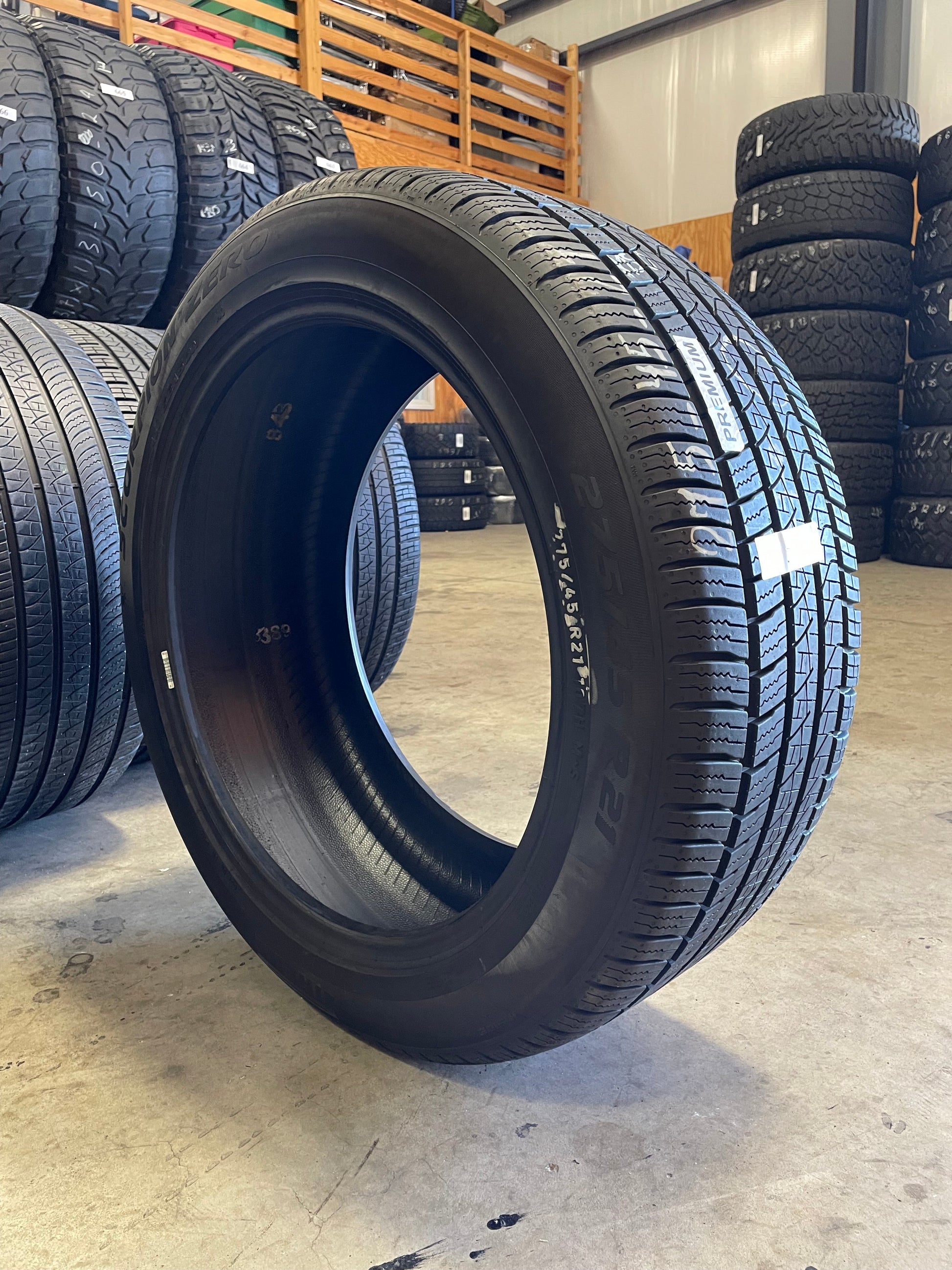 SET OF 4 275/45R21 Pirelli Scorpion Zero 107 H SL - Used Tires