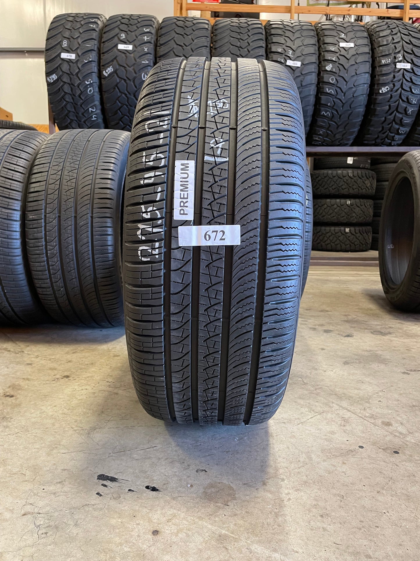 SET OF 4 275/45R21 Pirelli Scorpion Zero 107 H SL - Used Tires