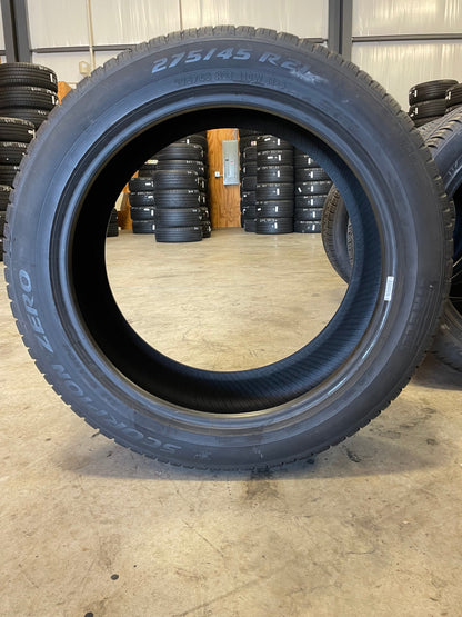 SET OF 4 275/45R21 Pirelli Scorpion Zero 107 H SL - Used Tires