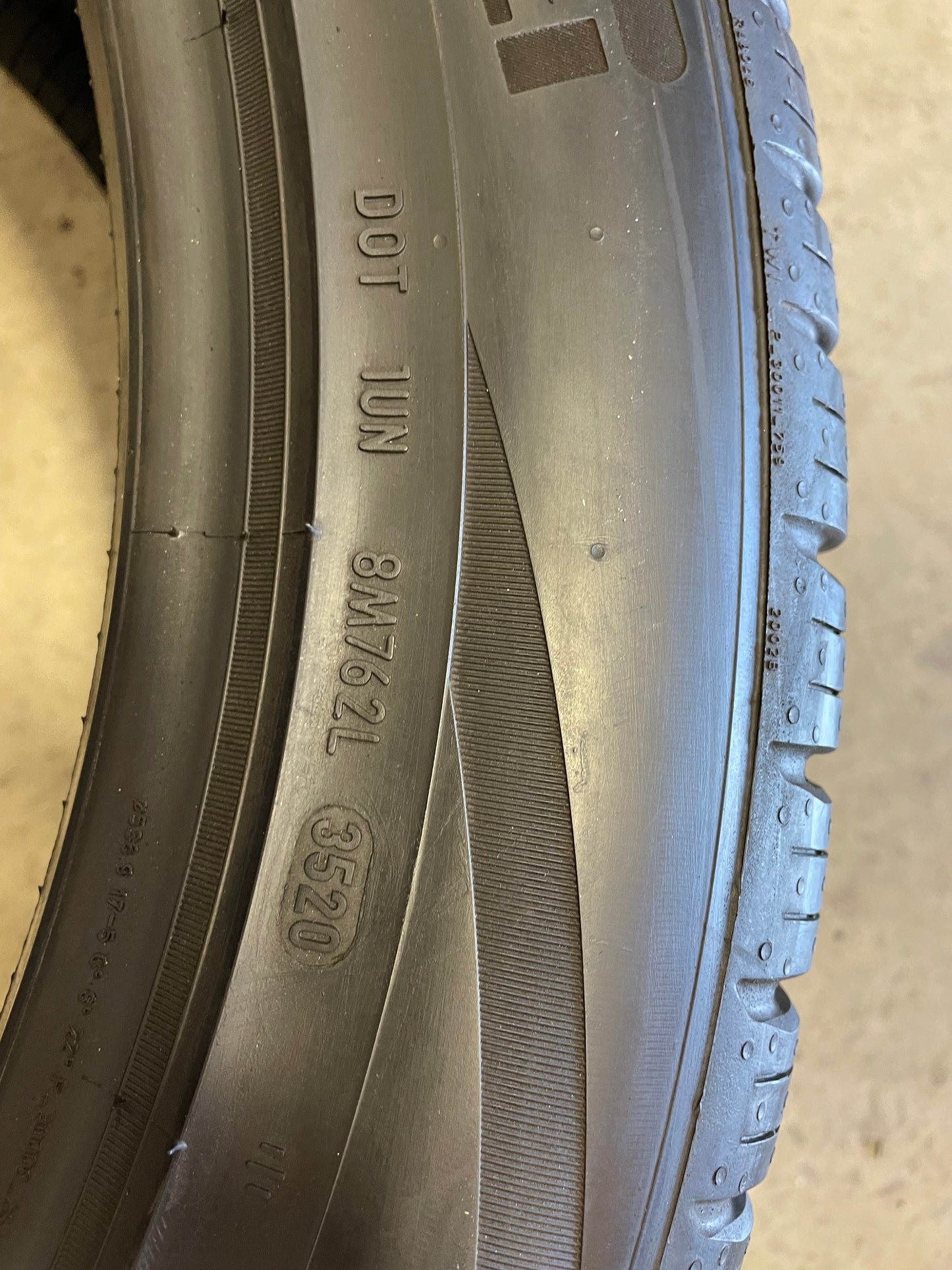 SET OF 4 275/45R21 Pirelli Scorpion Zero 107 H SL - Used Tires