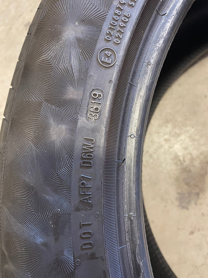 SINGLE 325/40R22 Continental PremiumContact 6 114 Y XL - Premium Used Tires