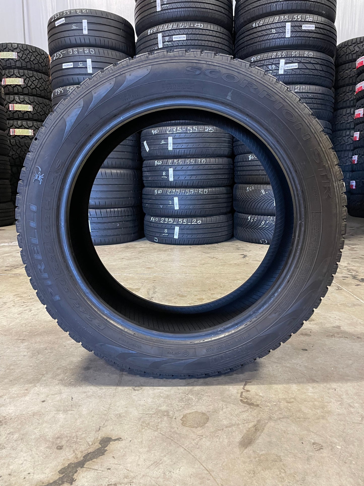 SINGLE 245/50R20 Pirelli Scorpion STR 102 H SL - Premium Used Tires