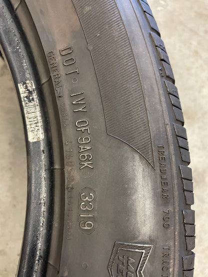 SINGLE 245/50R20 General Altimax RT 43 105 H XL - Premium Used Tires
