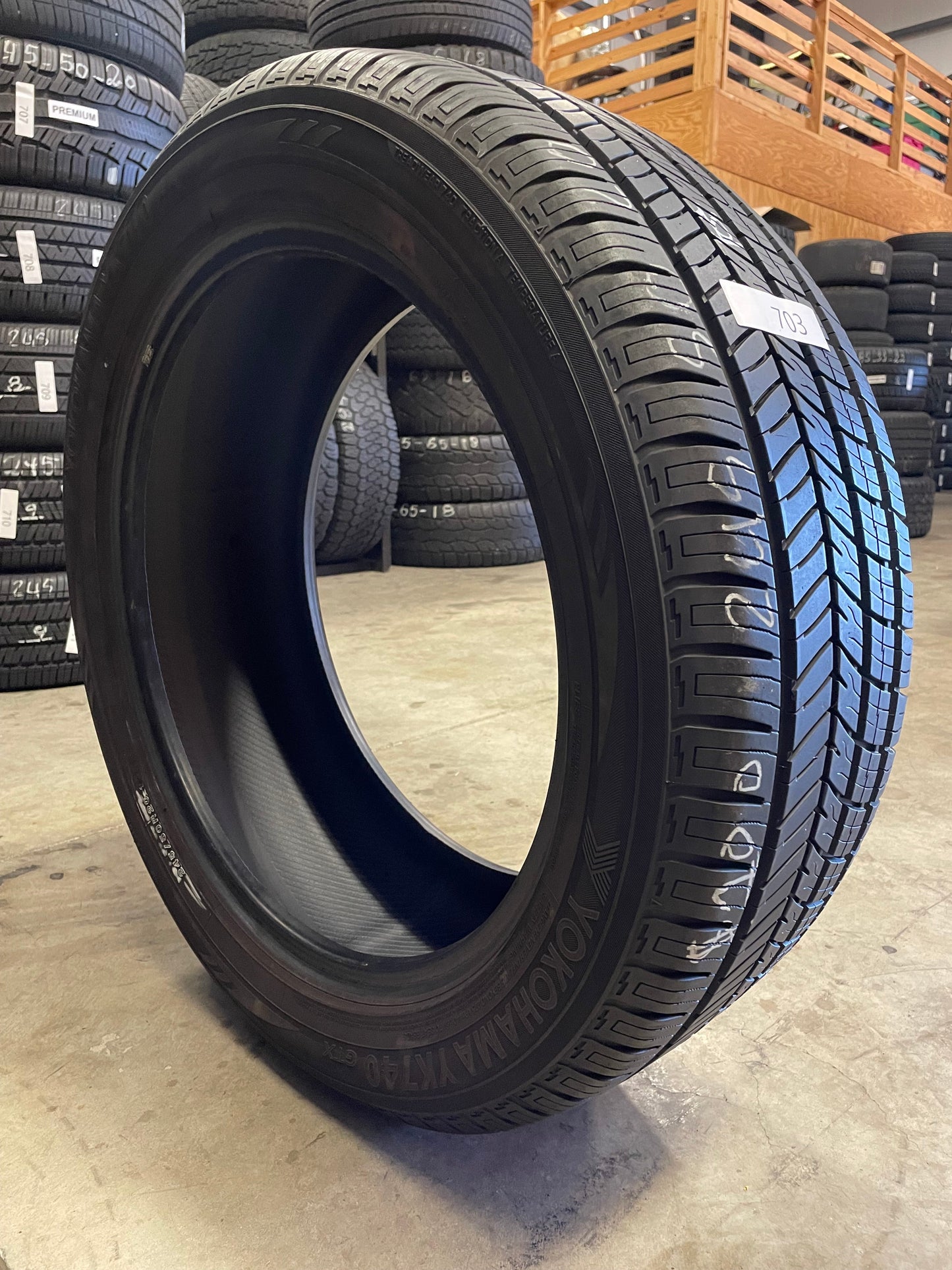 SINGLE 245/50R20 Yokohama YK740 GTX 102 H SL - Premium Used Tires