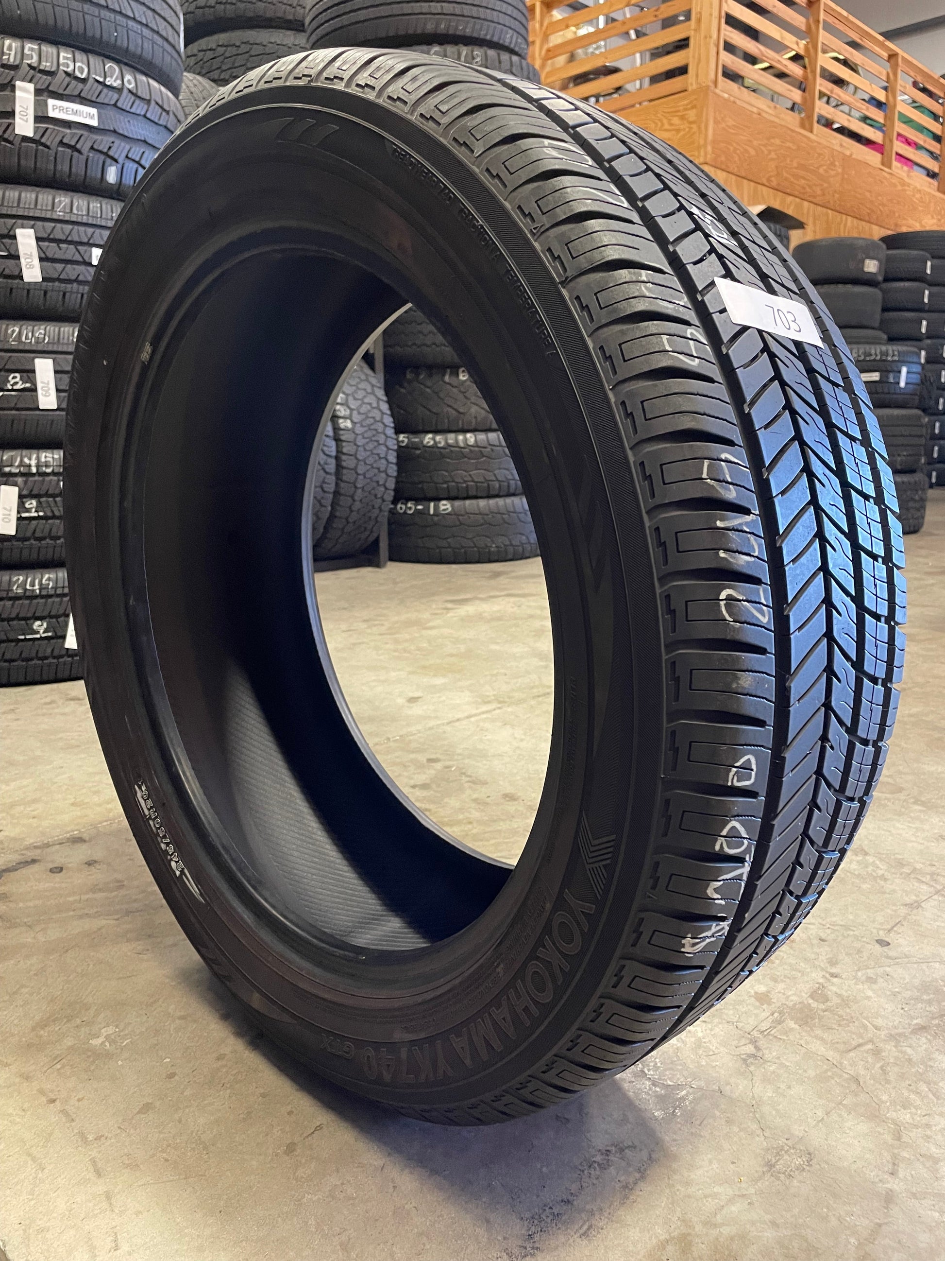 SINGLE 245/50R20 Yokohama YK740 GTX 102 H SL - Premium Used Tires