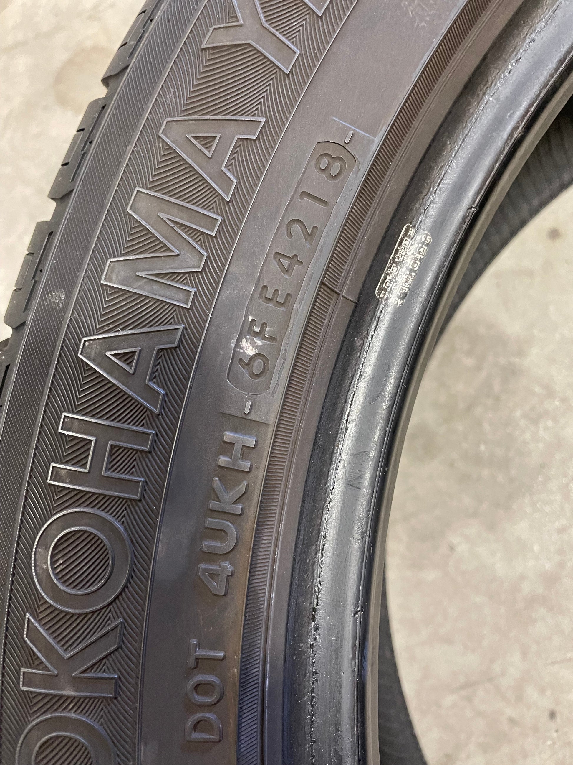 SINGLE 245/50R20 Yokohama YK740 GTX 102 H SL - Premium Used Tires