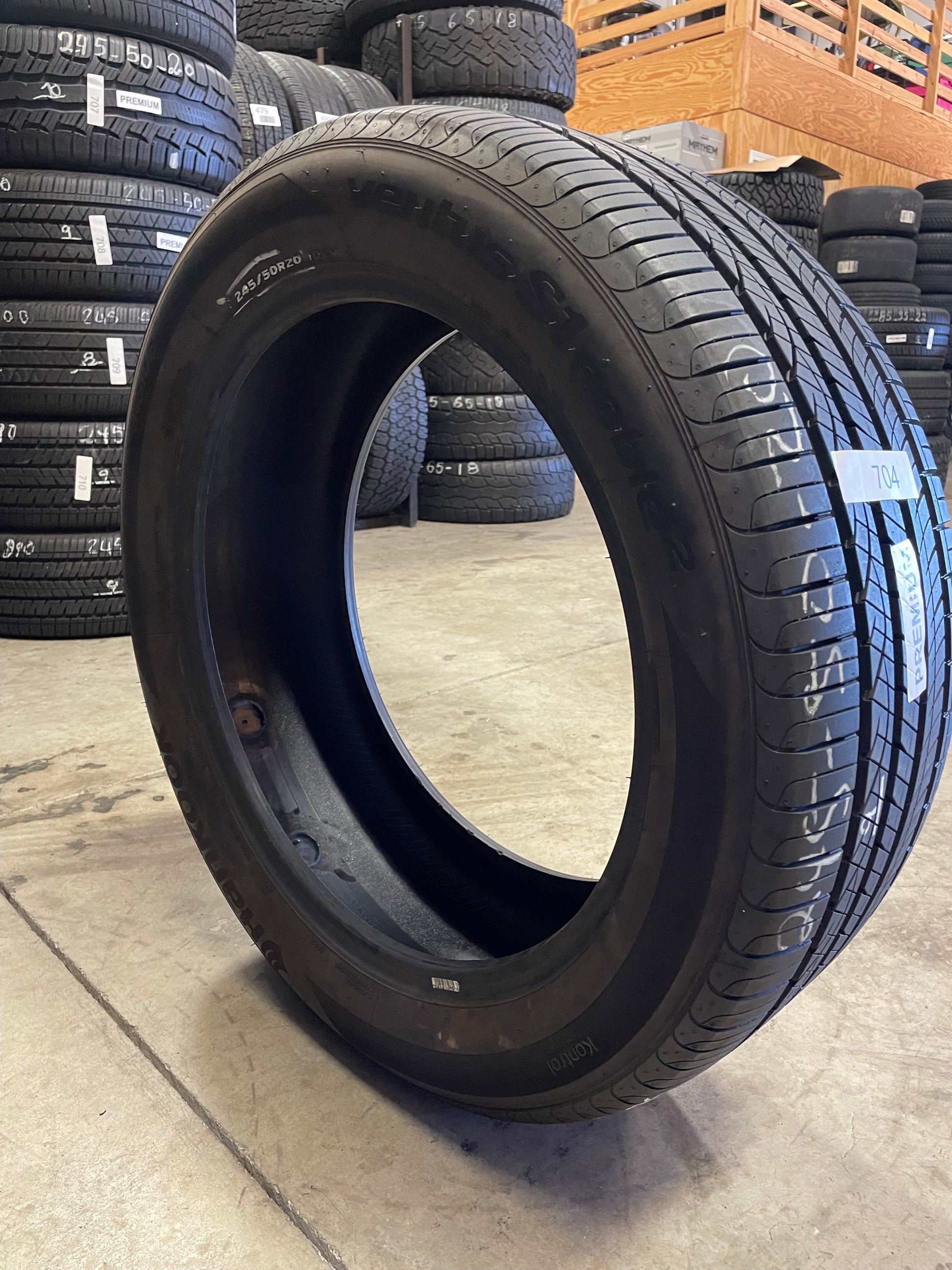 SINGLE 245/50R20 Hankook Venus S1 Noble 2 102 V SL - Premium Used Tires