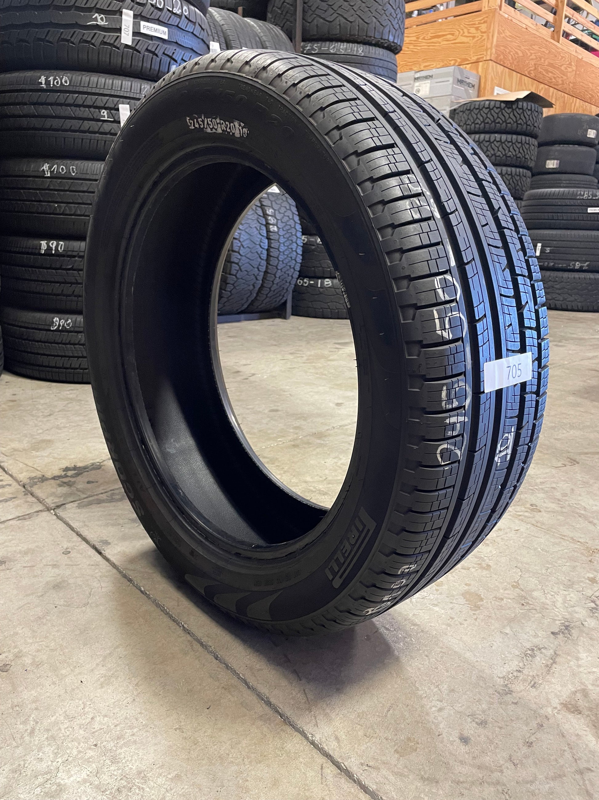 SINGLE 245/50R20 Pirelli Scorpion Verde All-Season Plus 102 V SL - Premium Used Tires