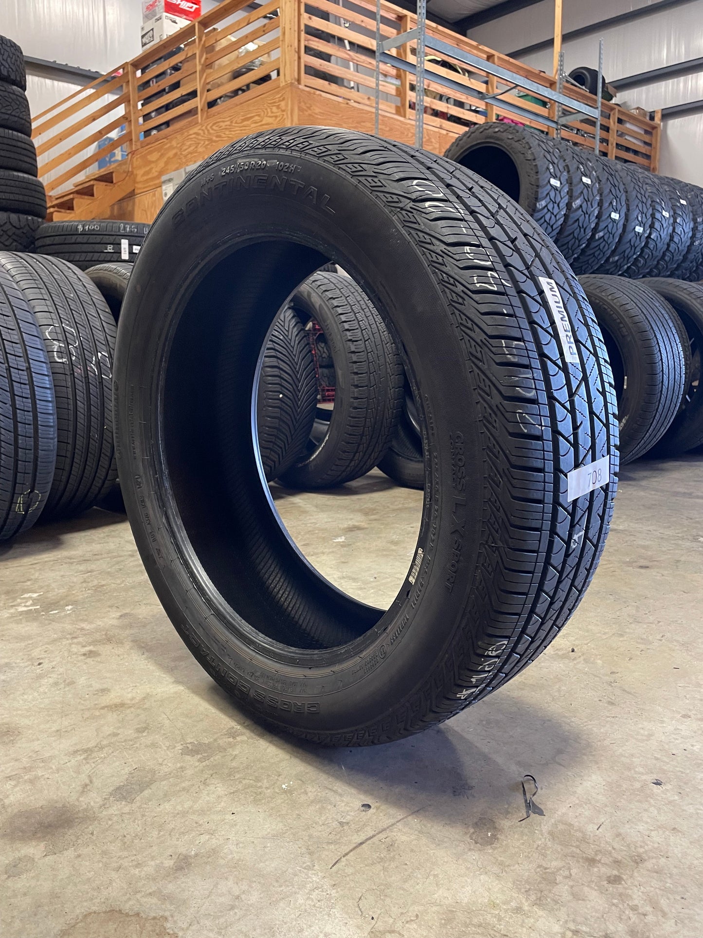 SET OF 2 245/50R20 Continental Cross Contact LX Sport 102 H SL - Premium Used Tires