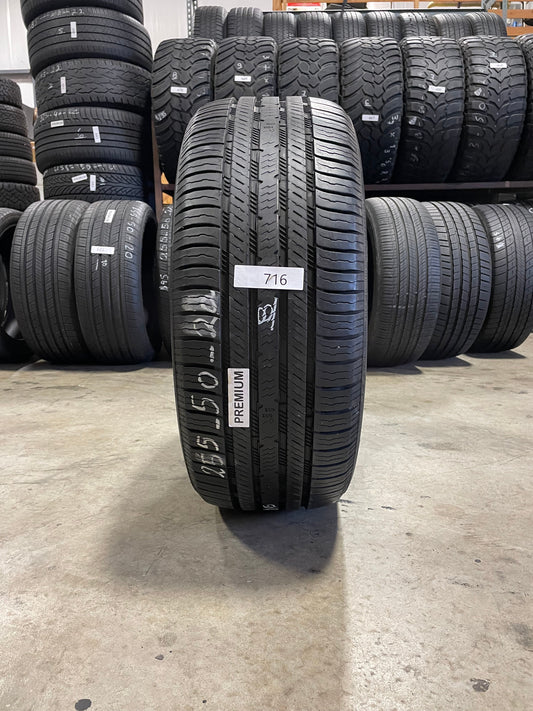 SINGLE 255/50R20 Nokian Tyres Entyre C/S 105 H SL - Premium Used Tires