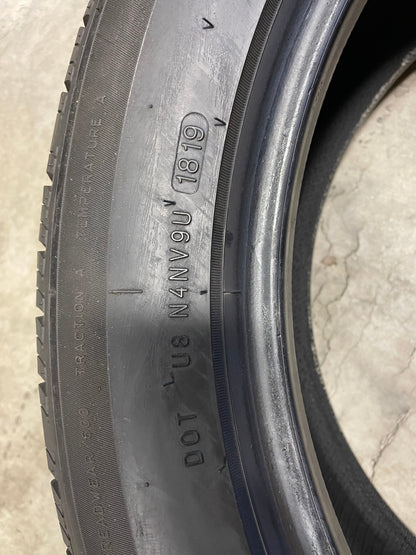 SINGLE 255/50R20 Uniroyal Tiger Paw Tourin A/S 105 V SL - Premium Used Tires