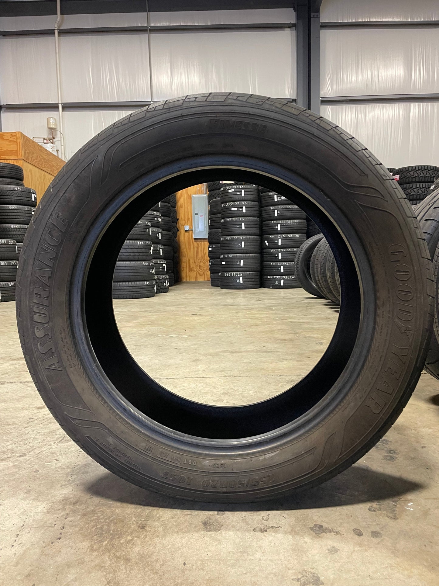 SET OF 3 255/50R20 GoodYear Assurance finesse 105 T SL - Premium Used Tires